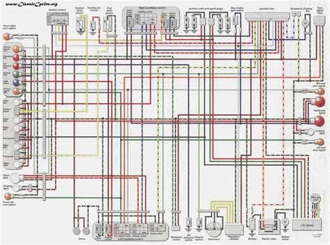 kawasaki ninja  wiring diagram