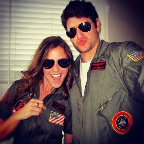 goose and maverick from top gun homemade halloween couples costumes popsugar love and sex photo 26