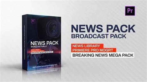 videohive news library broadcast pack premiere pro