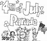 Parade July Clipart 4th Coloring Pages Clip Drawings Kids Floats Fourth Cliparts Printable Banner Library Collection Bestcoloringpagesforkids Paintingvalley Clipground Choose sketch template