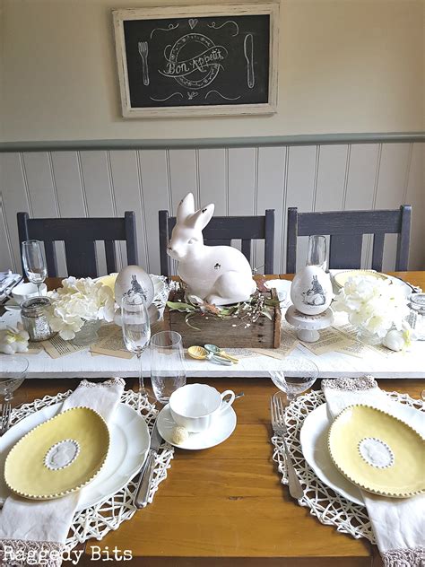 spring easter home  vintage farmhouse style