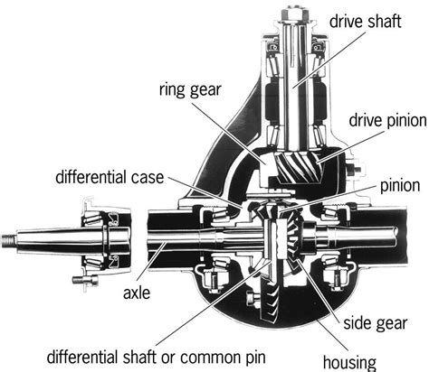 differential system automotive engineering automotive repair mechanical engineering