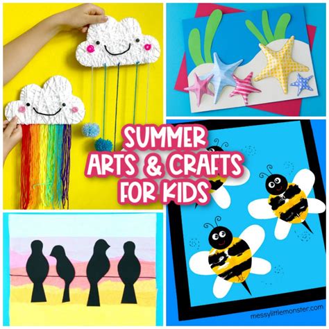 summer crafts  kidsfree printable