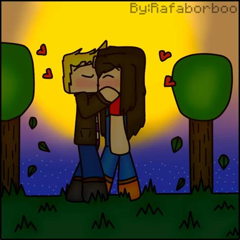 mcsm kiss of jesse and lukas by raffaborboo on deviantart
