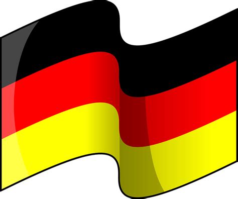 german flag germany  vector graphic  pixabay