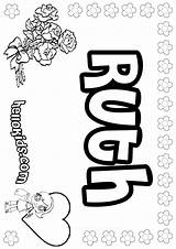 Ruth Coloring Pages Color Hellokids Print sketch template