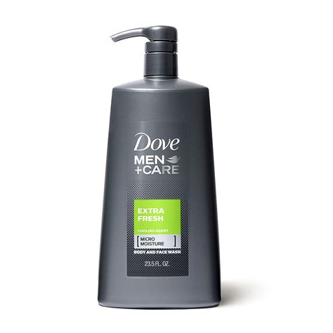 dove mencare body  face wash pump  dry skin extra fresh