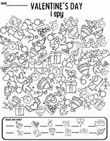 Spy Printable Valentine Valentines Worksheet Pdf Find Simply Button Enjoy Below Pink Click sketch template
