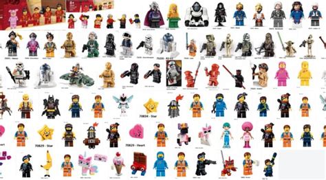 ish  lego minifigures    licensed sets