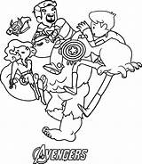 Coloring Avengers Wecoloringpage sketch template