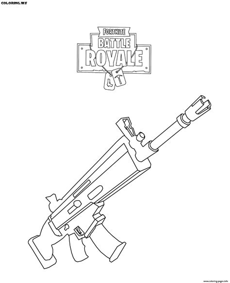 pin op fortnite coloring pages