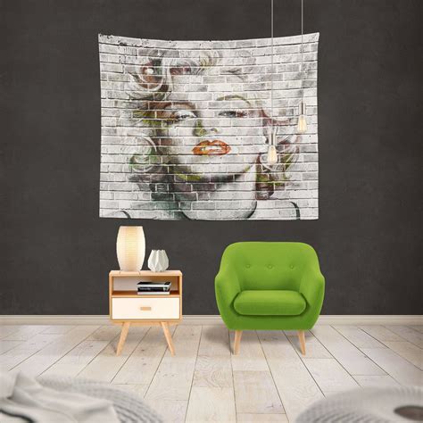 Marilyn Monroe Wall Tapestry Sex Symbol Wall Hanging Movie Etsy