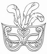 Carnaval Para Coloring Moldes Ausmalbilder Maske Pages Br sketch template