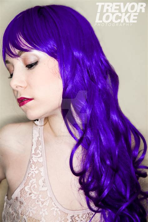 Purple Hair By Jiggydude321 On Deviantart