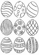 Easter Eggs Coloring Pages Pattern Kids Egg Printable Color Adults Print Drawings Coloringpagesonly Drawing Paper Categories Crafts sketch template