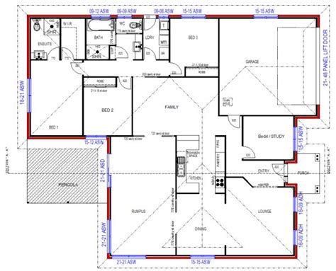 bedroom modern home designclm double garage australian dream home