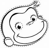Coloring4free Curious George sketch template