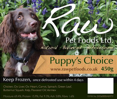 puppys choice complete raw pet foods