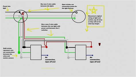 motion sensor wiring diagram wall