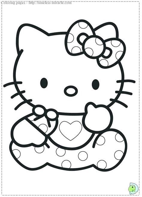 baby  kitty coloring pages  getcoloringscom  printable