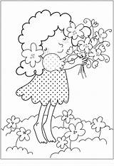 Coloring Flower Kids Pages Printable Spring Flowers Sheets Bestcoloringpagesforkids Book sketch template