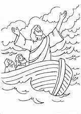 Jesus Navegando Tudodesenhos sketch template