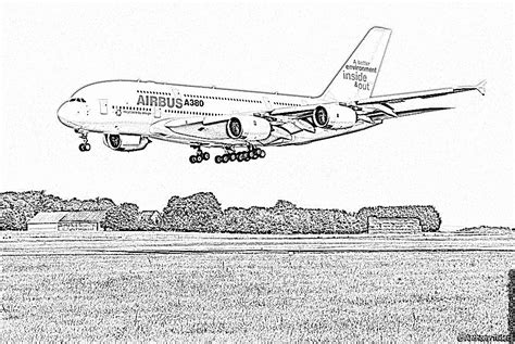airbus  coloring pages coloring pages ideas reviews
