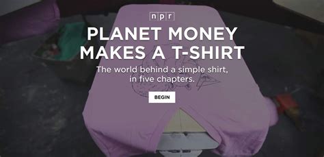 Planet Money Makes A T Shirt Npr’s Planet Money Set Out To Chronicle