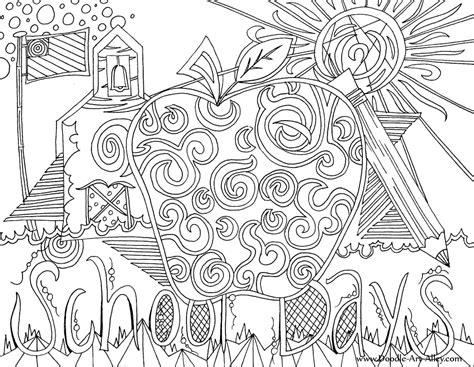 printable coloring pages secondary