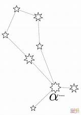 Constellation Coloring Pages Bootes Boötes Drawing sketch template