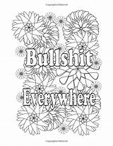 Coloring Pages Adult Printable Swear Word Book Color Sheets Colouring Books Stuff Cking Relax Adults Quote Off Quotes Fuck Visit sketch template