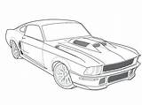Coloring Dodge Pages Mustang Ford Charger Challenger Gt Muscle Drawing Cars Shelby Cobra Printable Car 1970 1969 Color Print Getdrawings sketch template