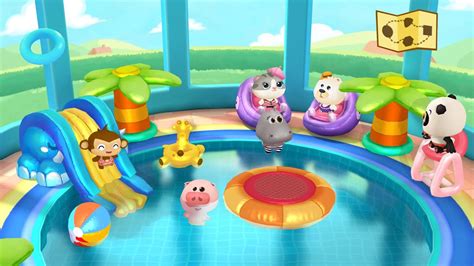 dr pandas swimming pool game  kids ios android kindle fire youtube