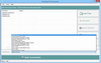Total Excel Files Converter screenshot #0
