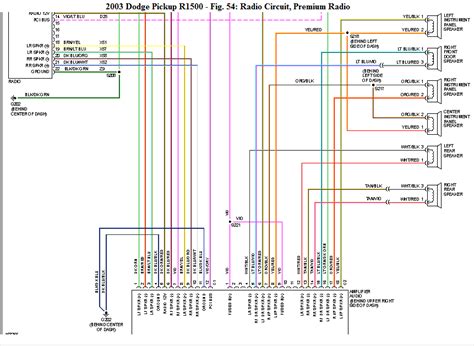 dodge ram  stereo wiring diagram wiring diagram  schematic