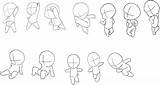 Bocetos Chibis Bases Facil Tutoriales Tfa Cómo Emociones Bebes sketch template