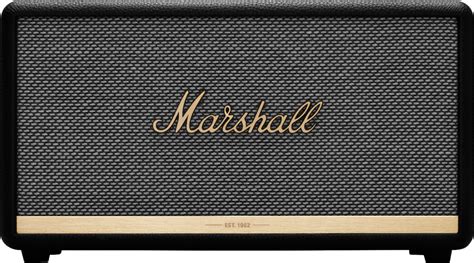 marshall stanmore ii bluetooth speaker black   buy