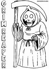 Reaper Grim sketch template