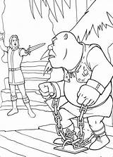 Shrek Third Coloring Fun Kids Personal Create sketch template