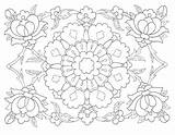 Coloring Pages Tile Getcolorings Mosaic sketch template