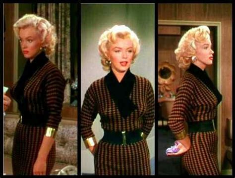 Marilyn Monroe In Brown Fashion Gentlemen Prefer Blondes Movie