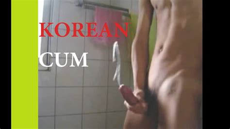 korean jerk his big dick
