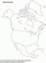 Coloring North America Map Popular sketch template