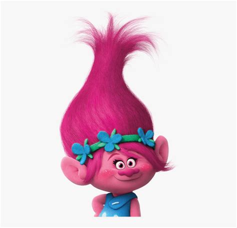 clip art fundo trolls princess poppy trolls pink  transparent