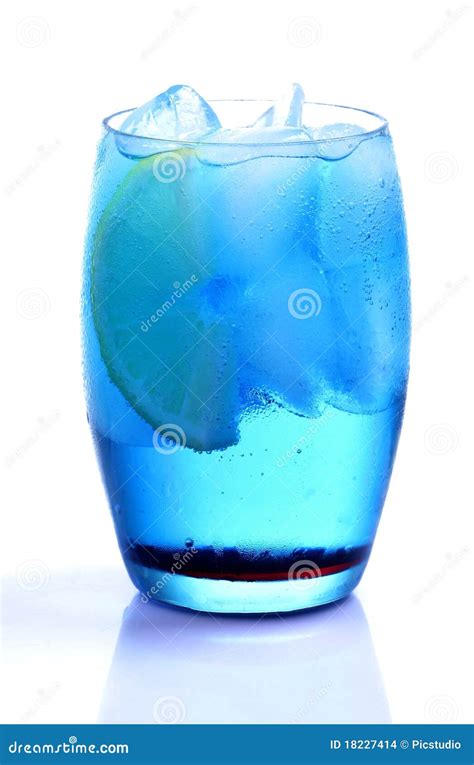 blue curacao drink stock photo image  lime cold blue