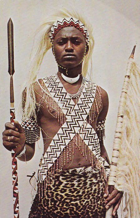 Africa Member Of The Royal Dancers ~ Watutsi Entertainers Burundi