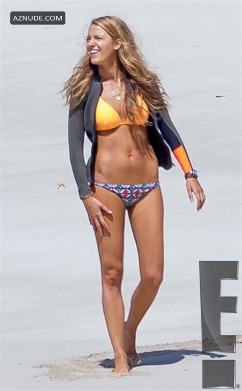 Blake Lively In A Bikini On The Set Of The Shallows In New South
