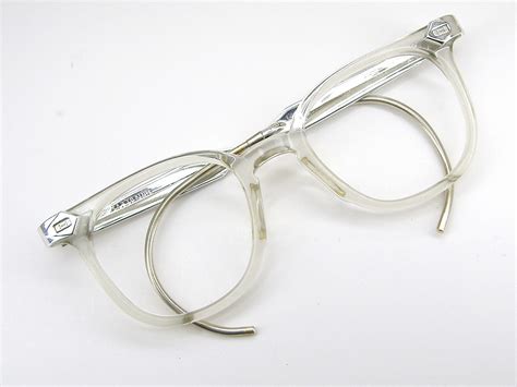 vintage 50s mens horn rim glasses eyeglasses sunglasses clear