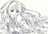 Luka Megurine sketch template