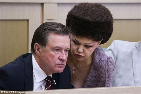 russian senator s extravagant hairstyle is a hit online daily mail online